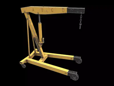 engine hoist 3D model