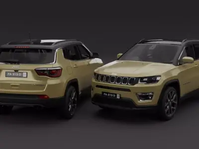 Jeep Compass Free 3D model