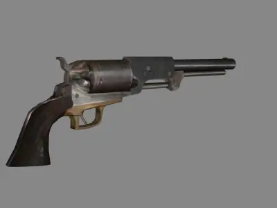 Movie gun 2 3D model