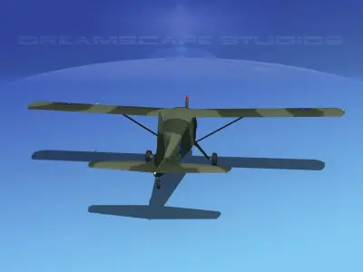 Dehaviland DH-2 Beaver RBA 3D model