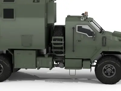 Command  military vehicle 3D model