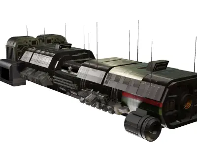 mantis Spaceship 3D model