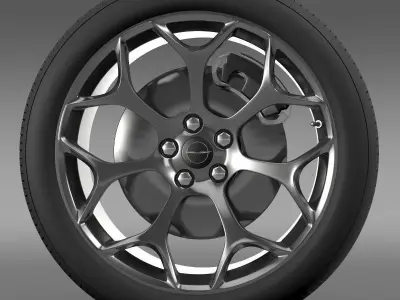 Chrysler 300S 2015 wheel 3D model