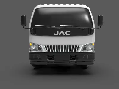 JAC 1045 Truck Free low-poly 3D model
