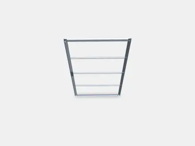 SKYTTA Sliding door frame 11 Low-poly 3D model