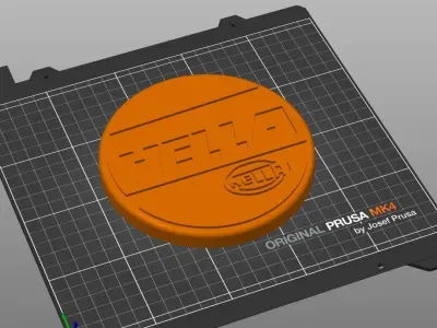Golf MK2 Hella Covers Free 3D print model