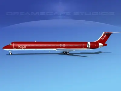 McDonnell Douglas MD83 Regal 3D model