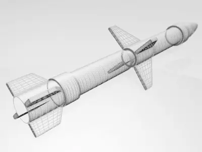 Missile 08 3D model