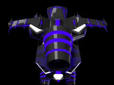 SPACE DELTA  3D model