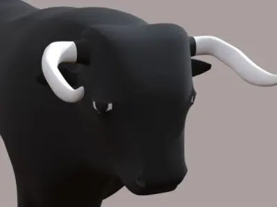 Bull 3D Free 3D model