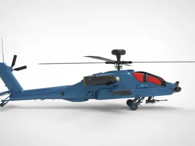 AH-64 Apache BLU 3D model