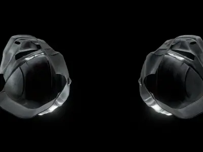 Vampire helm 3D model