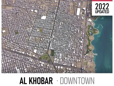 Khobar Low-poly 3D model