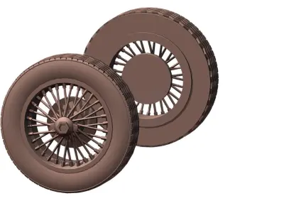 Bugatti Type 59 Grand Prix 3D print model