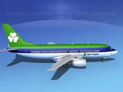 Boeing 737-300 Aer Lingus 3D model