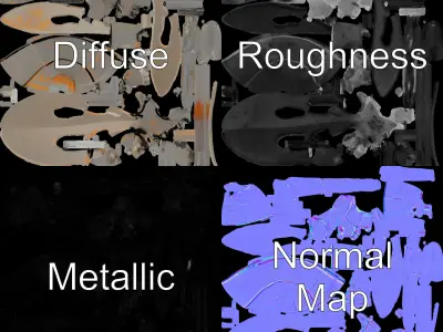 Realistic Insect Model Pack for D Animation and Rendering Low-poly 3D model