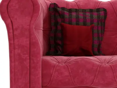 Chesterfield sofa Free 3D model