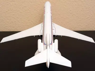 26101 Model kit Boeing 727-200 Down fg 3D print model