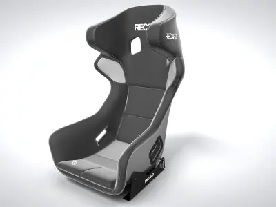 RECARO PRO RACER 3D Model Low-poly 3D model