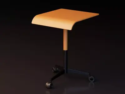 Modern Side Table Free low-poly 3D model