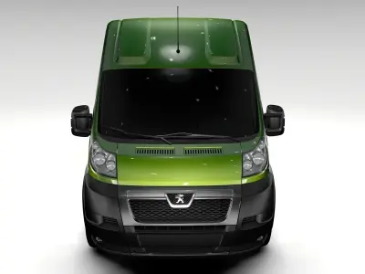 Peugeot Boxer Van L3H3 2006-2014 3D model