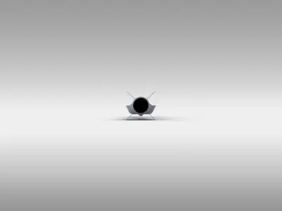 New generation long-range radar missile SHADOW Free low-poly 3D model