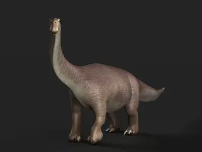 reptile cretaceous jurassic park trex rex dinosaur  3D model