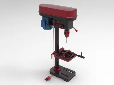 Drill Press 3D model