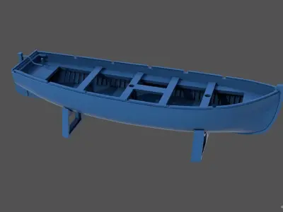 Boats kit for Littorio Class - Commercial license - 1-100 scale 3D print model
