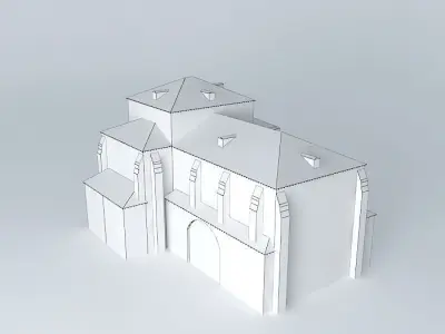Ancient Church 3D model