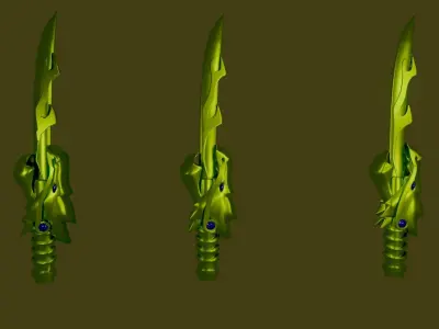 SWORD OF FIRE 3D model