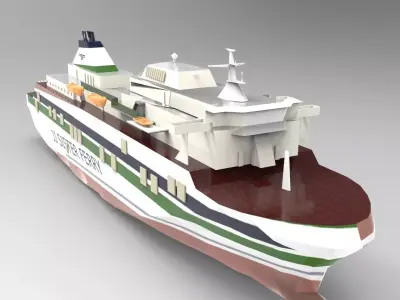 JJ Sister Ferry 3D model
