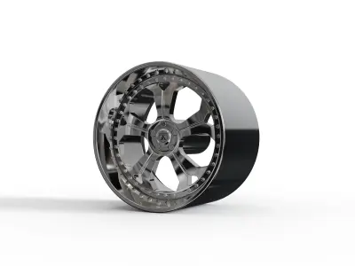 ASANTI AF138 WHEEL 3D MODEL 3D model