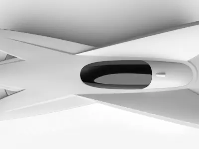 Racing Spaceship Altair 3D model