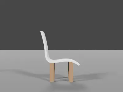 Low poly modern furniture Free low-poly 3D model