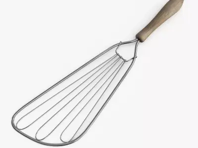 Kitchen Spatula Low-poly 3D model