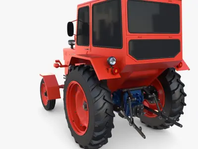 U650 Tractor v8 3D model