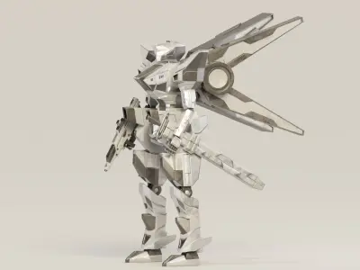 Mecha Trident 3D model