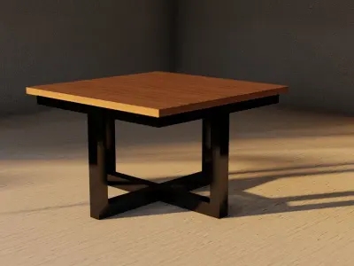 Cafe Table Free 3D model purchase