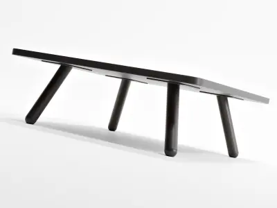 Sqare Couch Table - Koenig Neurath Free 3D model