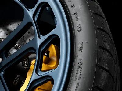 Pirelli R 305 35 ZR21 109Y New Profile 3D model