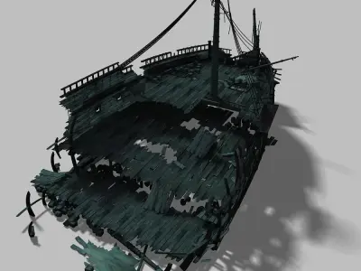 Shipwreck 01 3D model