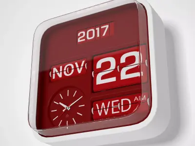 Habitat Flap Cklock 3D model