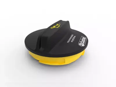 Vehicle Oil Filler Cap Model 3D model