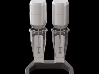 Macap F6D DOUBLE MIXER 3D model