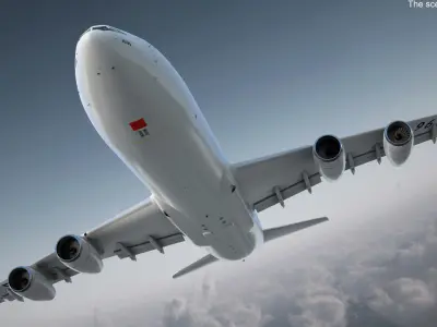 Ilyushin IL-96-400 3D model