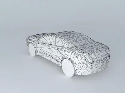 Musclecar NEG template Free 3D model