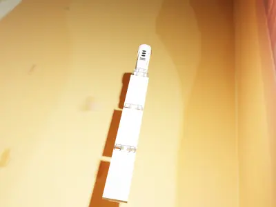 Military Train Low-poly 3D model