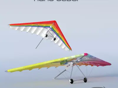 Hang glider 3D model