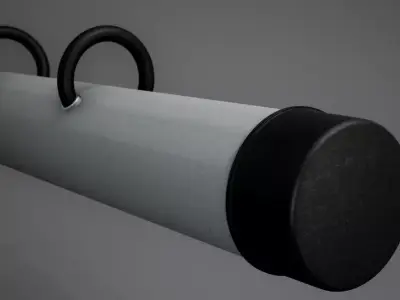 Police Battering Ram Free low-poly 3D model